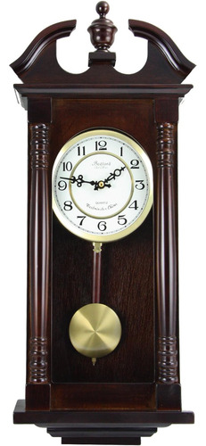 Bedford Clock Collection Reloj De Pared Clásico Con Timbre Y