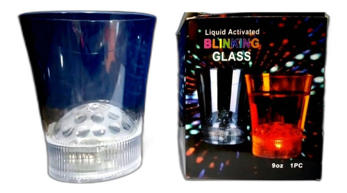 Vaso Luminoso  Blinking Glass 9 Oz