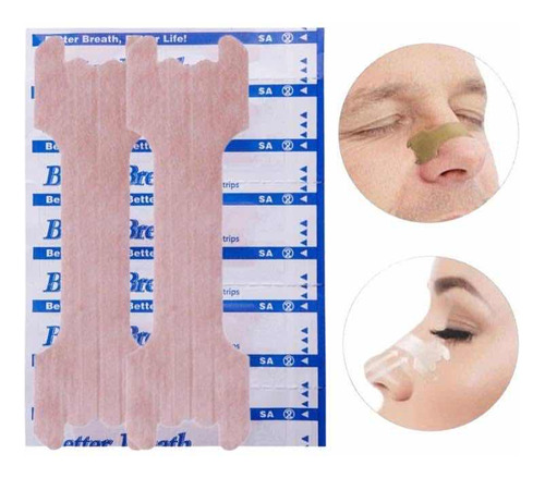 Tiras Nasales Nasal Strips Respira Mejor X15 Unidades