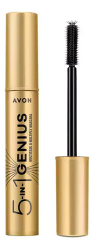 Máscara De Pestañas 5 En 1 Lash Genius Avon 10g.