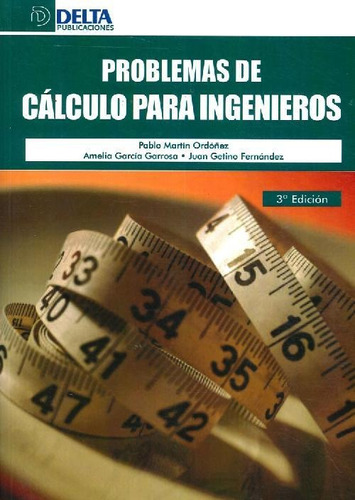 Libro Problemas De Cálculos Para Ingenieros De Pablo Martín