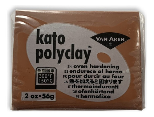 Arcilla Polimérica Van Aken Kato Polyclay 56 G Color Café (brown)