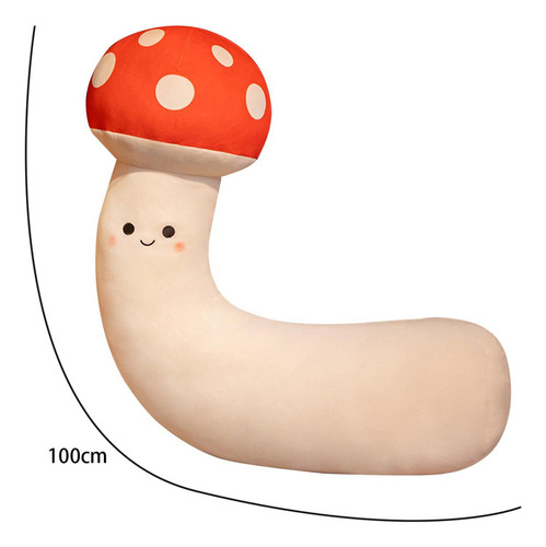 Nuevo Adorável Brinquedo De Pelúcia Cogumelo, Ornamento De