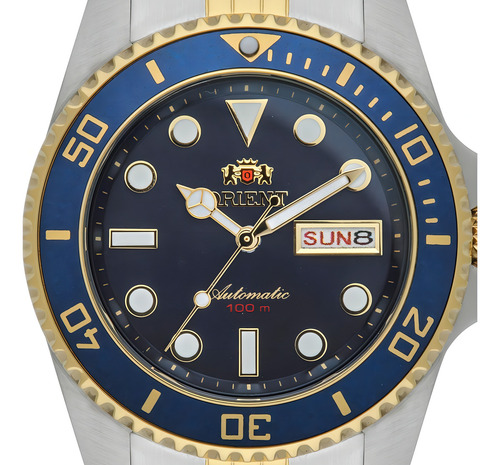 Relógio De Pulso Masculino Automatic Orient Prata Exclusivo