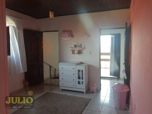 Entrada A Partir R$ 26 Mil E Saldo Financiado! Sobrado Com 3 Dormitórios, 129 M² Por R$ 260.000 - Flórida Mirim - Mongaguá/sp - So0903