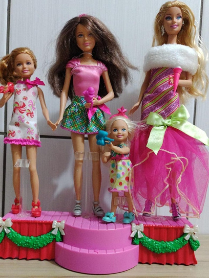 Barbie Um Natal Perfeito Palco Funciona Com Pilhas