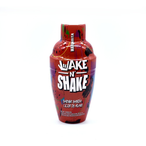 Wake N' Shake Margarita Sabor Sandía 170ml Shaker 