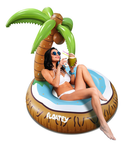 Flotador Para Piscina Floatey Palm Tree - Xtralarge 48 Pulga