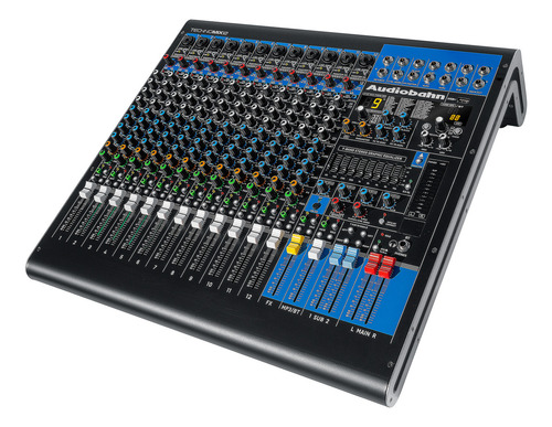 Mezcladora Profesional De 16 Canales Audiobahn Technomix16