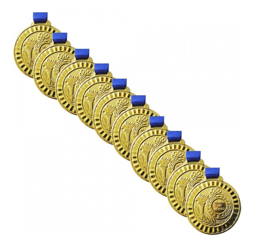 Kit Medalha Gedeval Pequena 35mm 10 Unidades
