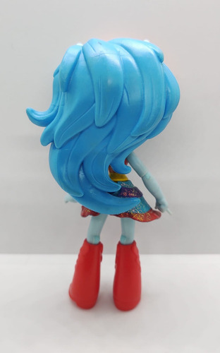 Figura De My Little Pony Rainbow Dash Traje De Fiesta (Usado)