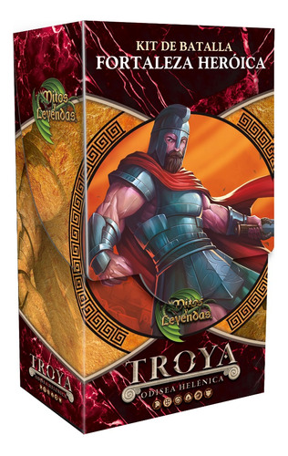 Kit De Batalla Troya: Fortaleza Heróica