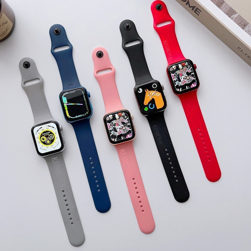 Reloj Inteligente Watch 8 Max 1.85 Bluetooth Nfc Rosa