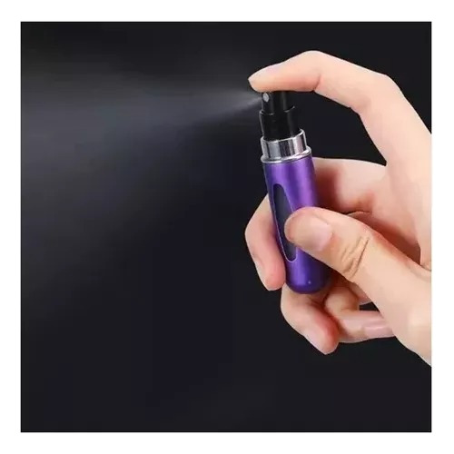Imagen 6 de 6 de Mini Perfumero Portátil Recargable 5 Ml Atomizador Colores