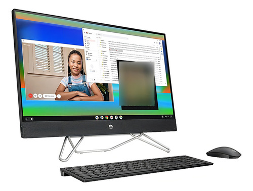 Pc All In One Hp 27 Windows 11 Pro 256 Ssd 12 Ram Core I7 Color Negro