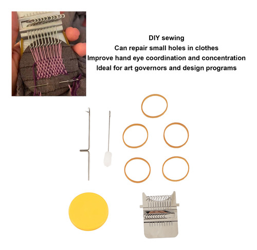 Mini Máquina Portátil De Madera Para Zurcir, Coser Rápidamen