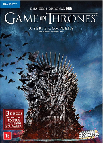 Imagem 1 de 2 de Bluray Game Of Thrones Série Completa