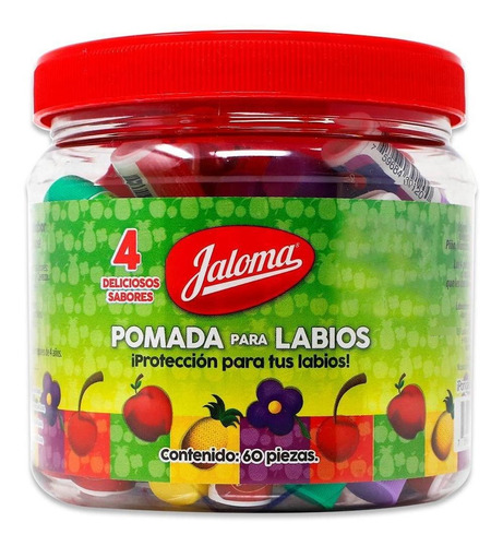 Pomada Labial Jaloma 60 Pzas