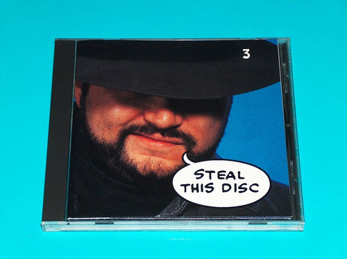 Steal This Disc 3 Cd 1991 Bowie Zappa Ringo Devo Hex P78 Ks