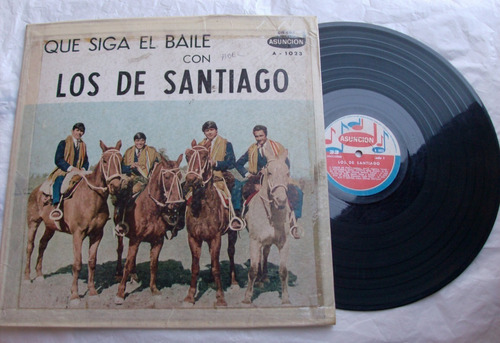 Que Siga El Baile Con Los De Santiago / Vinilo Folclore Arg.