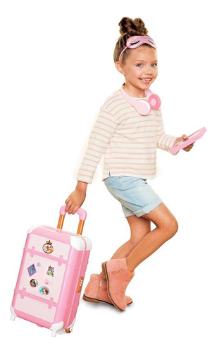 Jakks 7657332 Maleta De Juguete Disney Princess 14 Accesorios Incluidos