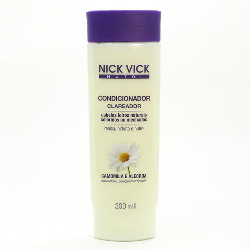 Condicionador Nick Vick Nutri Clareador 300ml