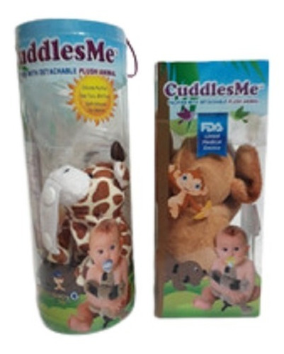 Imagen 2 de 6 de Peluches Para Bebés Para Guindar Con Chupón