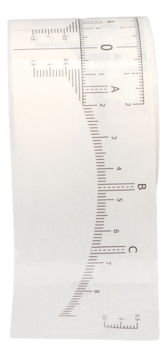 Regla Adhesiva Desechable Para Cejas, 1 Rollo