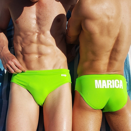 Imagen 1 de 4 de Sunga Traje De Baño Machito Posta Pride Essentials