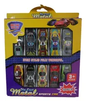Comprar Autitos Juguete Metal X 10 Autitos Carrera Juguete Niños