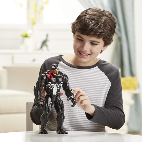 Figura De Acción De Spider-man Maximum Venom Titan Hero De J
