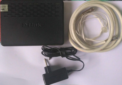 Moldem Roteador Dsl-500b D-link Cor Preto