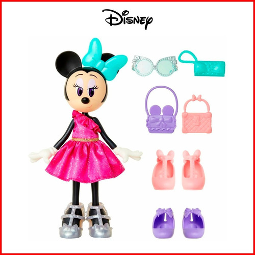 Muñeca Minnie Mouse Style Disney Fashion Accesory