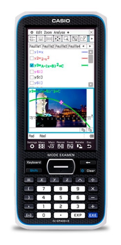 Imagen 2 de 9 de Graficadora Casio Classpad Ii Fx-cp-400 Negro +2900 Touch