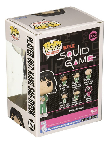 Funko Pop Tv: El Juego Del Calamar - Jugador 067- Kang Sae-b