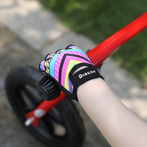 Guantes De Ejercicio Con Medio Dedo Para Niños Balance Bike