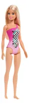 Comprar Barbie Fashion & Beauty Traje De Baño Rosa Cuadros - Mattel