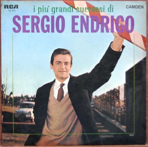 Sergio Endrigo - I Piu Grande Successi Di- Lp 1969 De Brasil