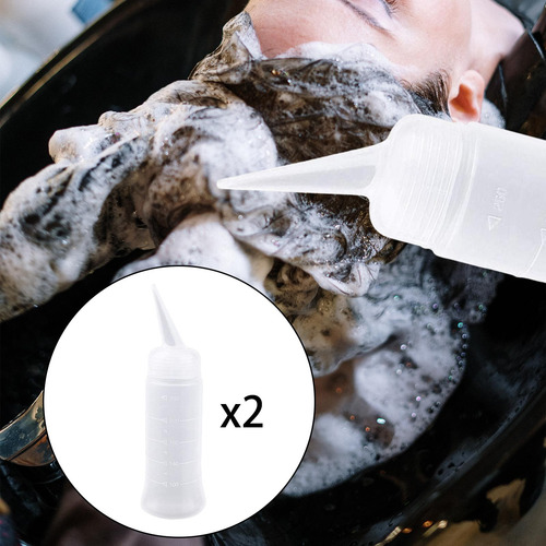 2x Aplicadores Botella Tinte Para El Cabello Aplicadores