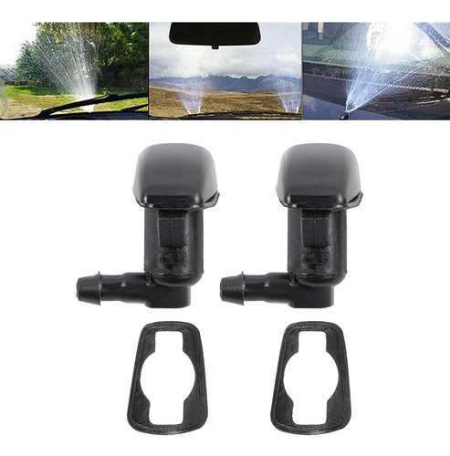 6 X 5x2x Boquillas Lavaparabrisas De Coche, 6 Piezas
