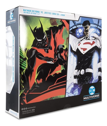 Figura Batman Beyond Vs Justice Lord Superman (6071263)