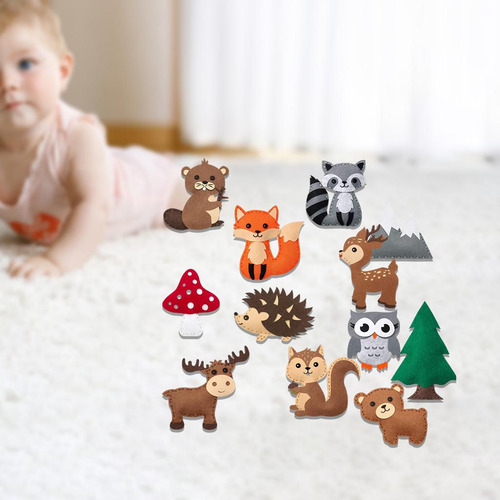 2 De Costura De Fieltro Manualidades De Animales Animales