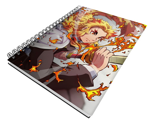 Libreta Demon Slayer Kyojuro Rengoku Cuaderno Profesional