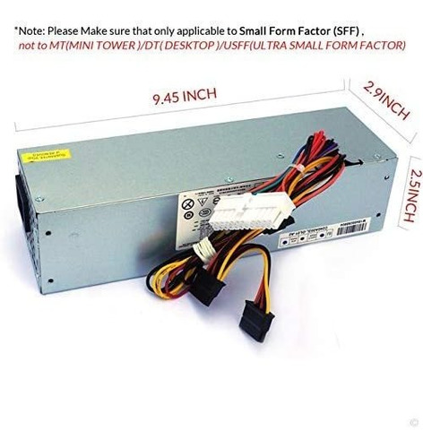 Fuente De Alimentación Poinwer, Compatible Con Optiplex 7010