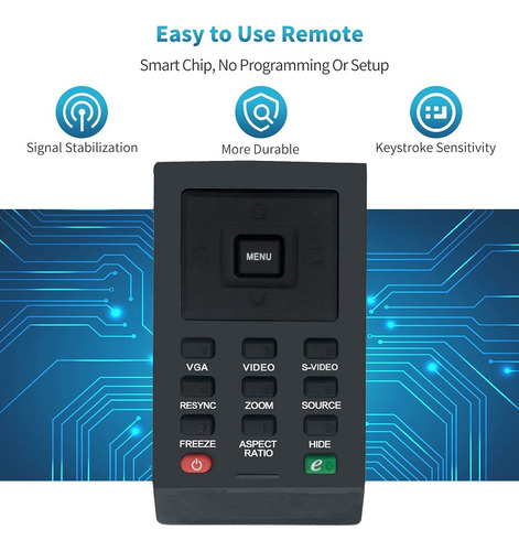 Control Remoto De Repuesto Para Proyector Acer X1161p X1161p
