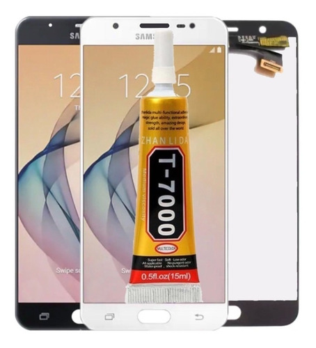 Tela Frontal Display Compatível J7 Prime G610 + Cola + Pelic