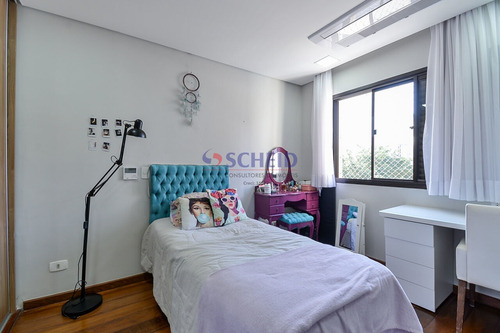 Imagem 12 de 15 de Apartamento Decorado Para Venda Em São Paulo, Moema, 04 Dormitórios, 04 Vagas! - Mr78245