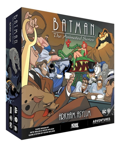 Batman Animated Series Adventures Arkham Asylum Expansion