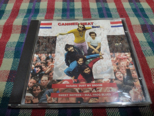 Canned Heat / Live - Cd Made In Ecc M1