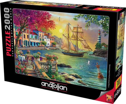 Anatolian Puzzle - Hermoso Atardecer En La Ciudad, Rompecabe
